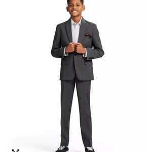 Boys Gray Suit Jacket